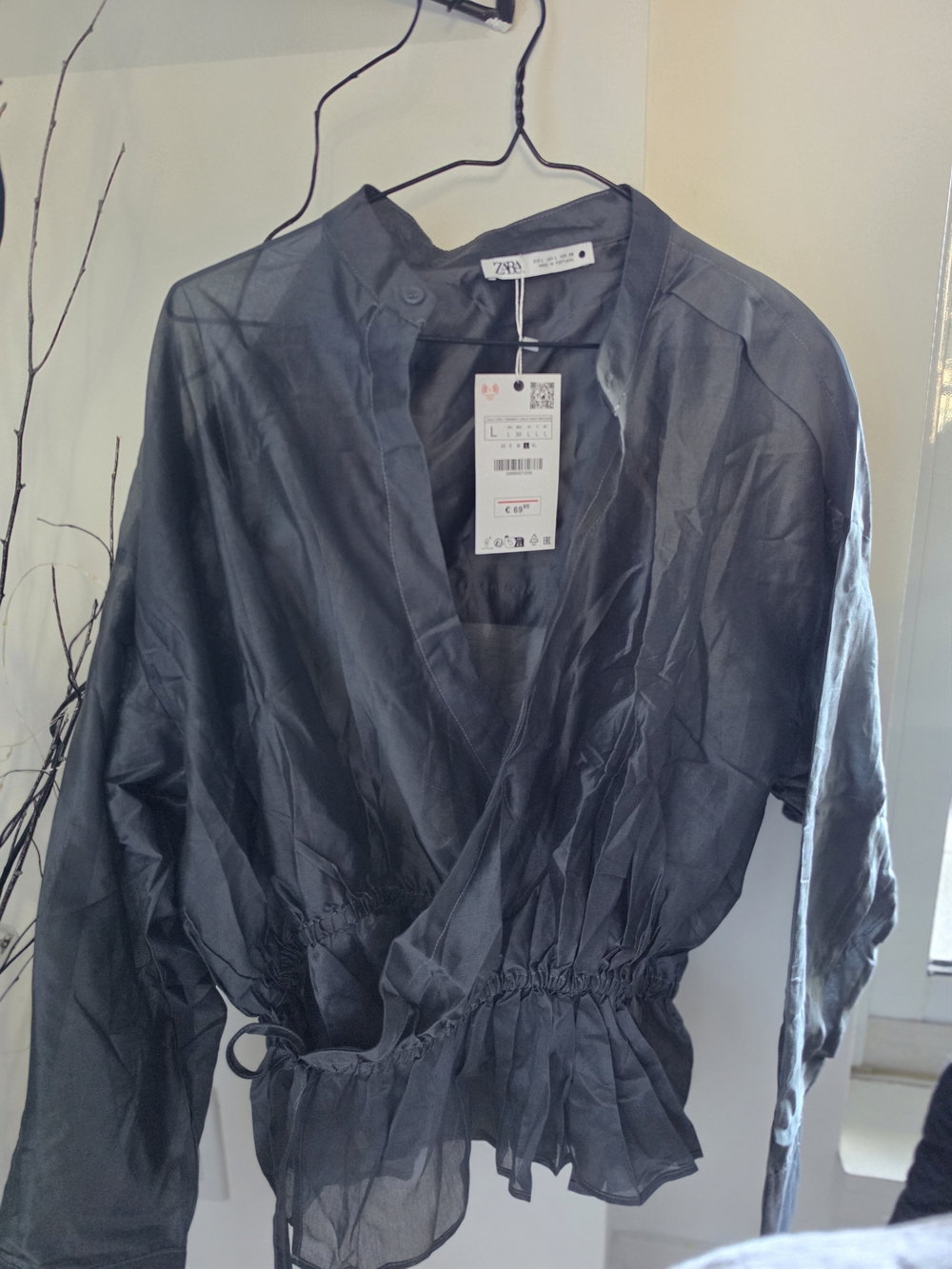 ZARA Shirt Size Large NWT Women
